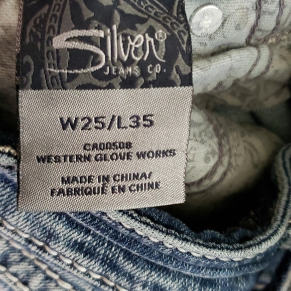 Silver Jeans Suki Flap size 25x29 - Picture 9 of 11